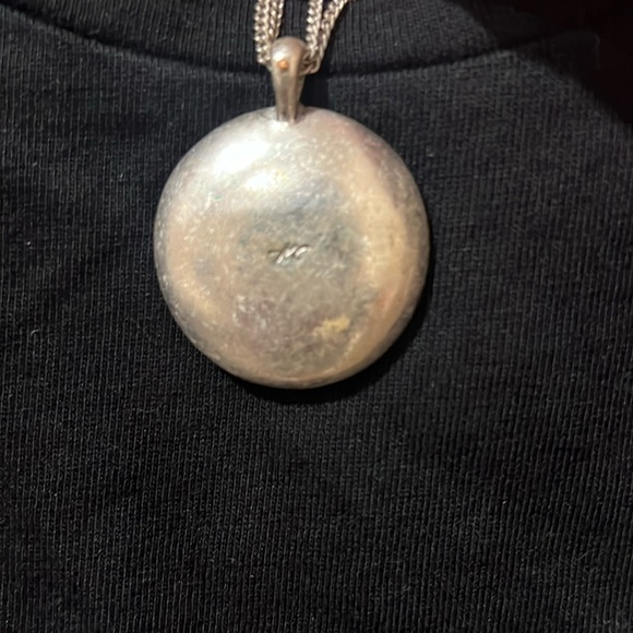 Silver and Turquoise Necklace - Picture 3 of 3